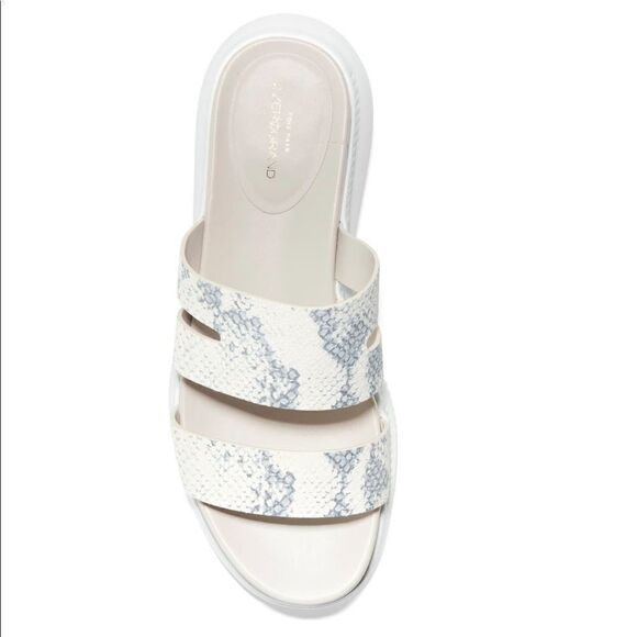 COLE HAAN ZeroGrand Slide Sandal, Ivory/White, Beach Summer Sandal, Size 10 NWT - Picture 12 of 15